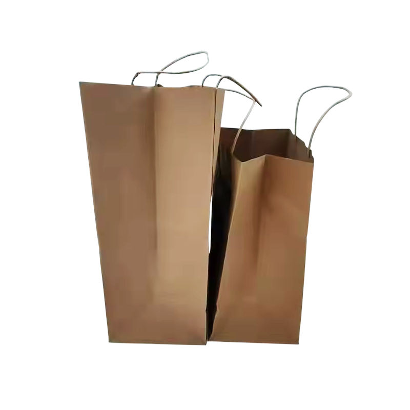 حقائب ورقية قابلة للطي للتسوق والهدايا
