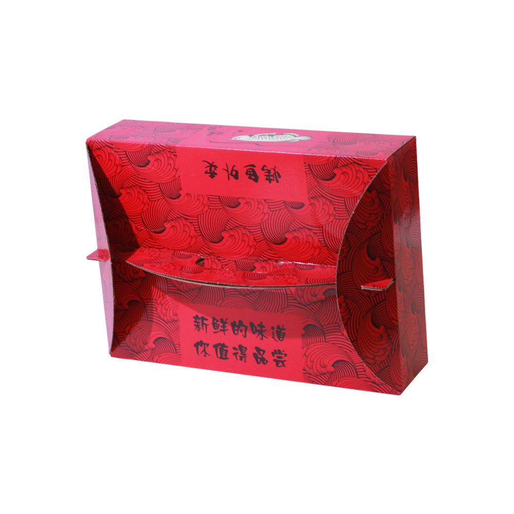 Box almoço papel kraft descartável comercial (China novo)