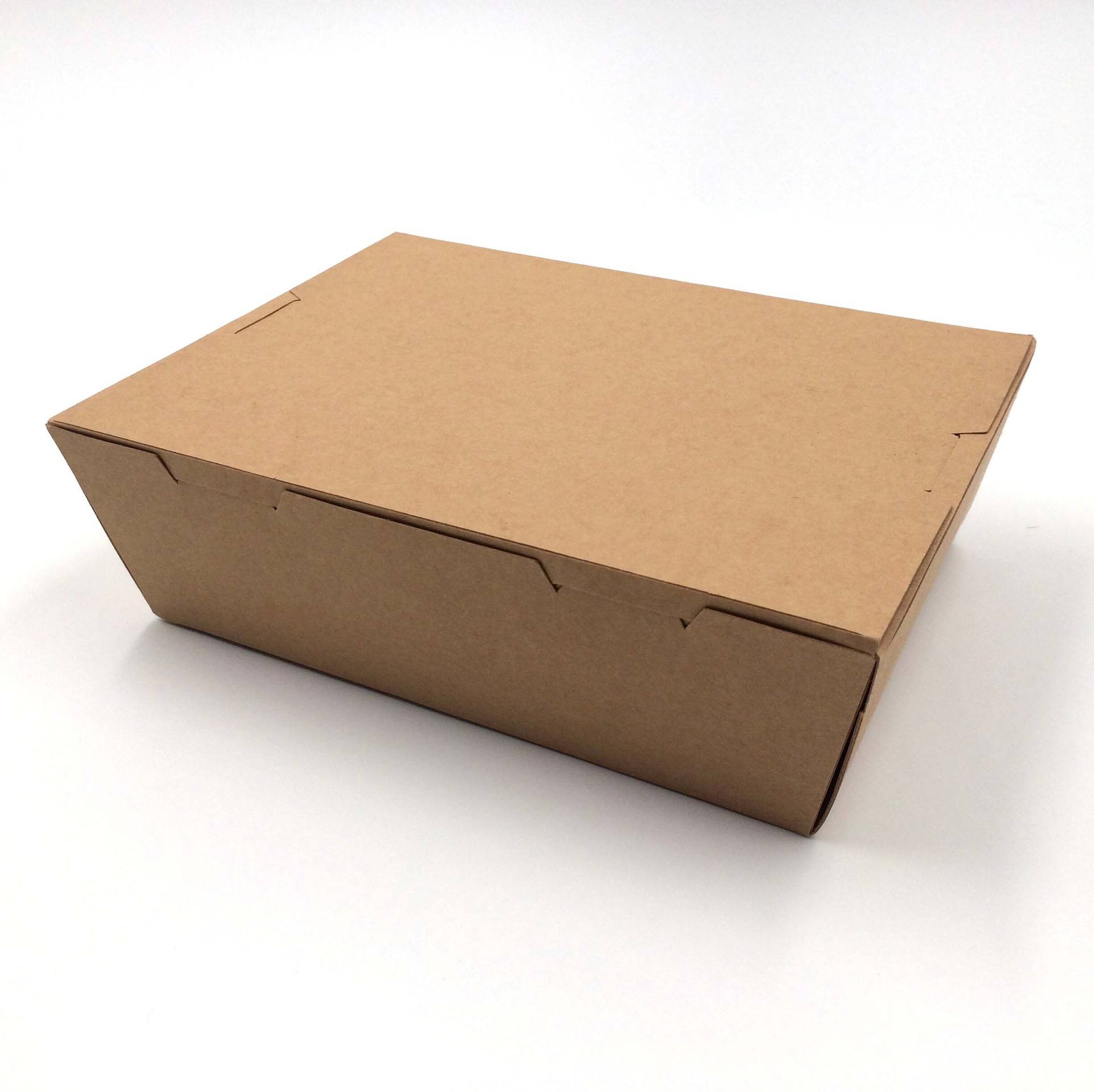 Box almoço papel kraft descartável comercial (China novo)