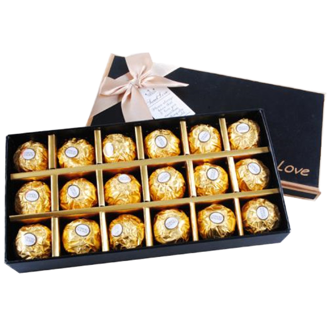 Bonbon-Box für Schokolade Kraftpapier